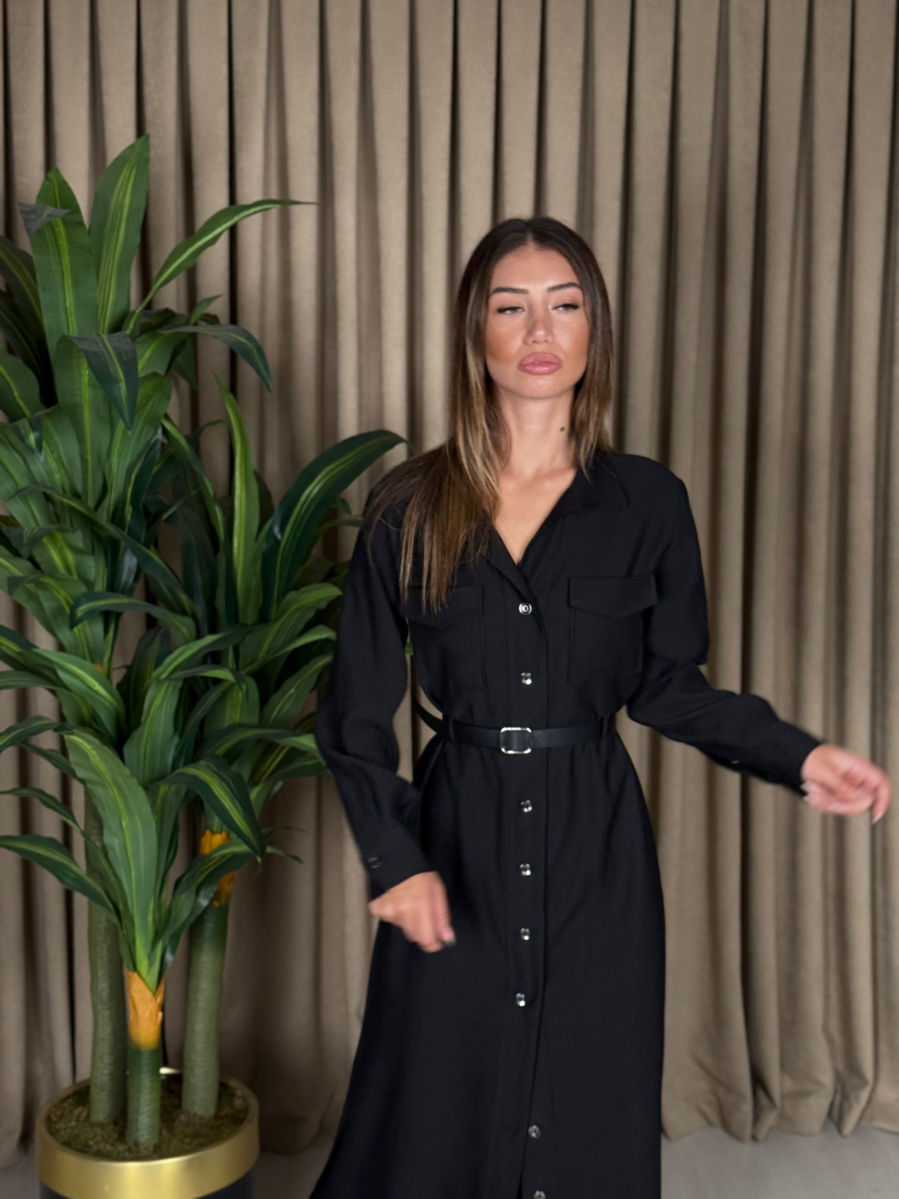 İPEKYOL  MARKA  GÖMLEK ELBİSE