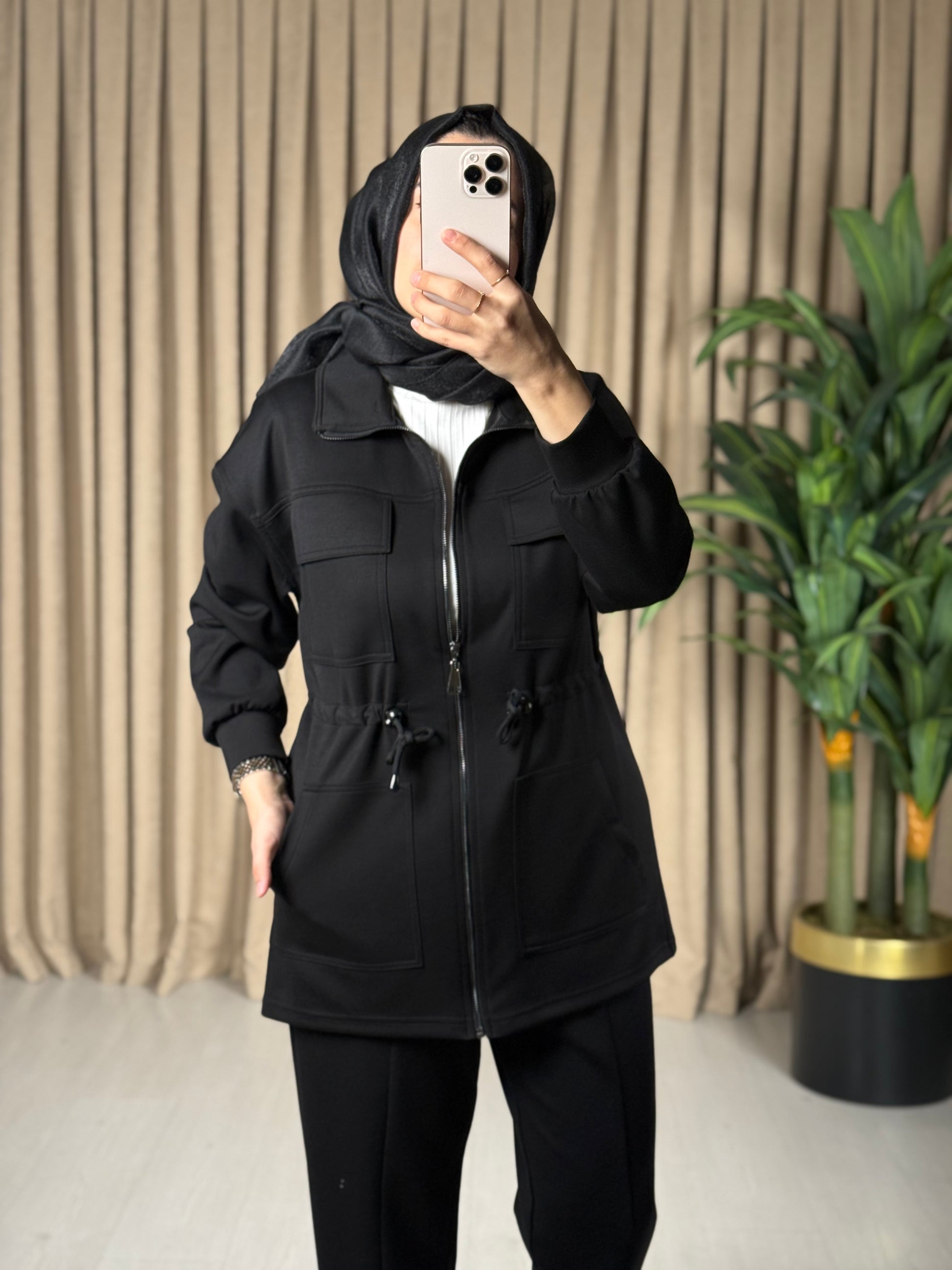 FERMUARLI SPOR CEKET