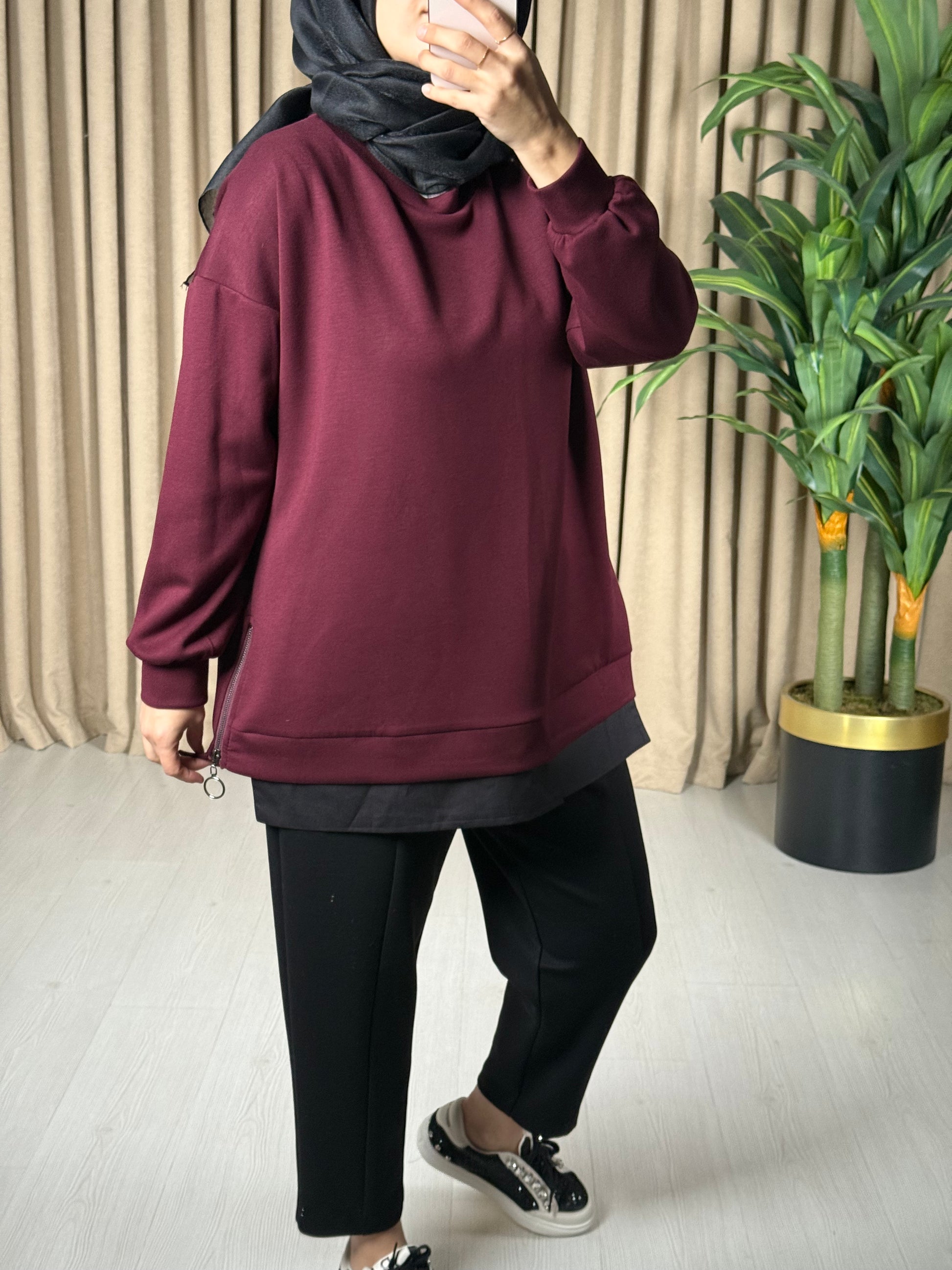 KUMAŞ MİXLİ SWEATSHİRT