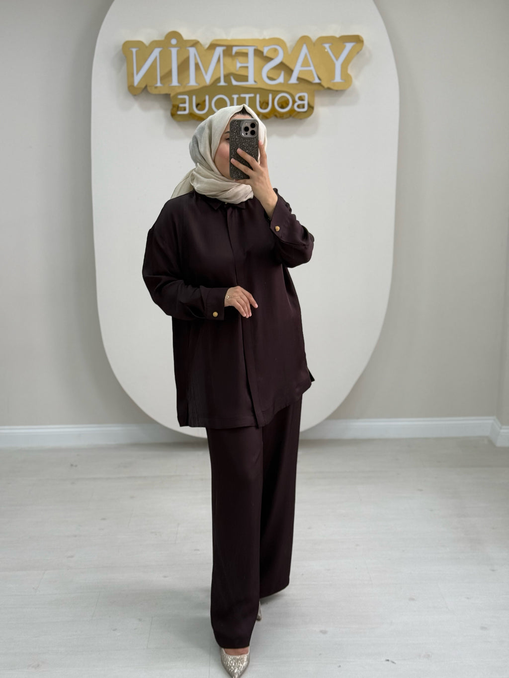 GHİSA MARKA SATEN TAKIM