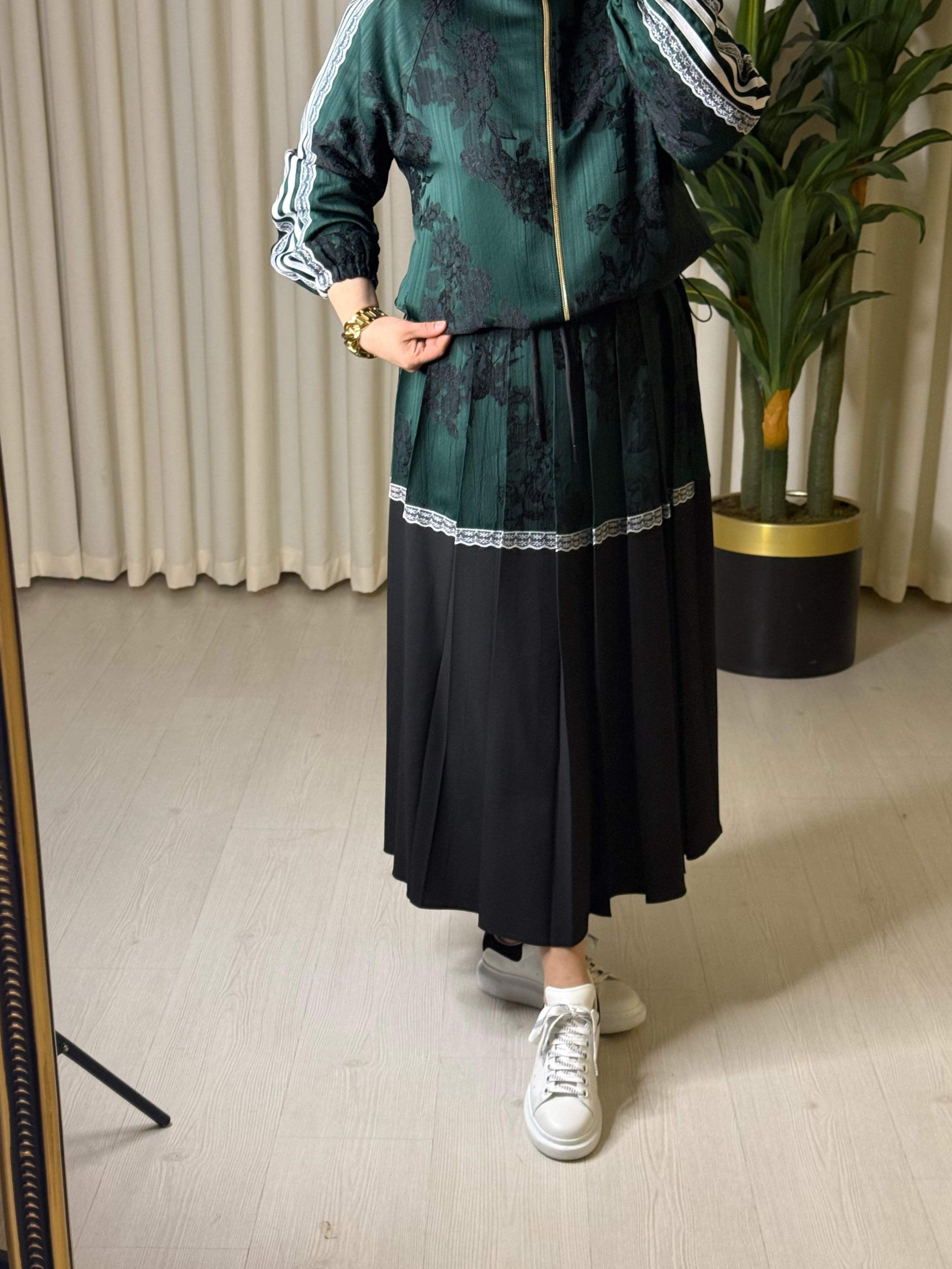 GHİSA MARKA  BOMBER CEKETLİ ETEKLİ TAKIM